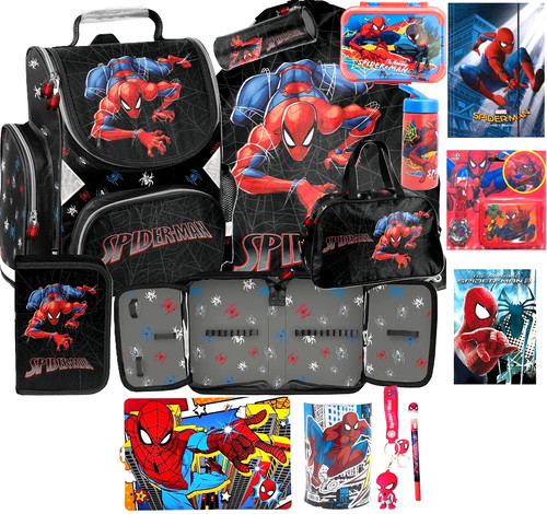 Spider man schulranzen - spider-man, set