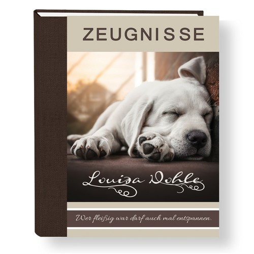 Zeugnismappe bello mit namen - bello,