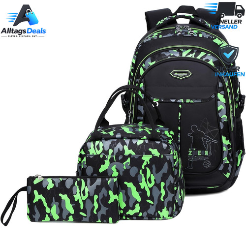 Schulrucksack camouflage - schulrucksack,