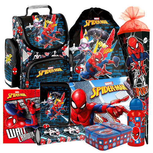 Spiderman teile set - spiderman,
