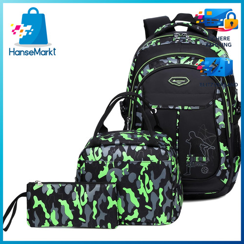 Schulrucksack camouflage - schulrucksack,