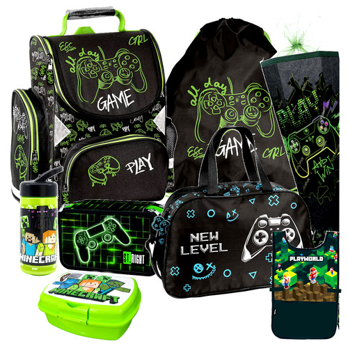 Minecraft games pixel set - games,